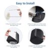 Soporte para papel higiénico colgante impermeable a