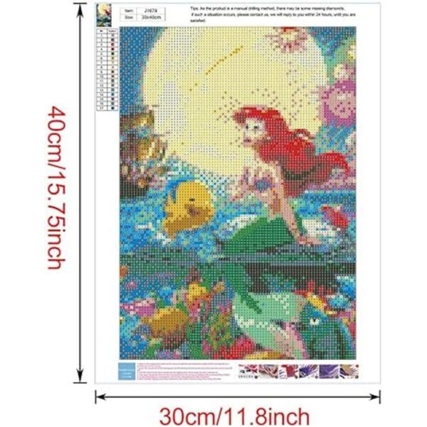 Kit de pintura de diamante 5D por Numbers para adultos