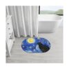 Tapete de baño para gatos Galaxy Alfombra de tierra de
