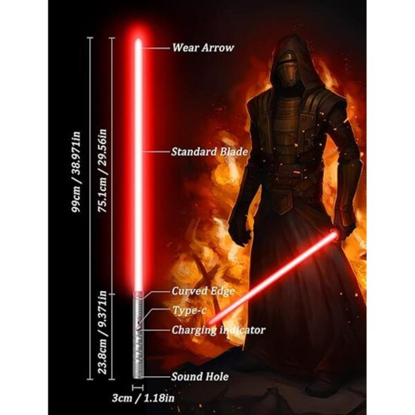 jvmusaber LightSaber MetalHilt ForceFx DuelingSable de_3