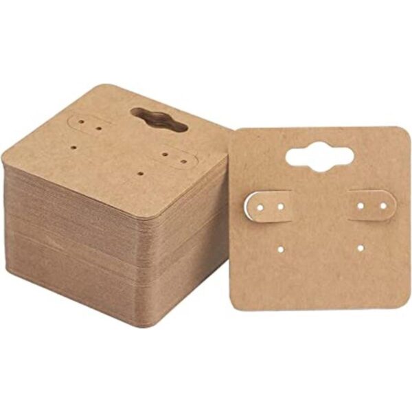 Tarjetas de arete 200 tarjetas de papel en blanco con 6_1