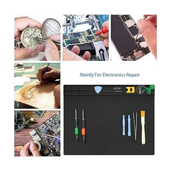 Kit de reparación de alfombrillas de silicona para