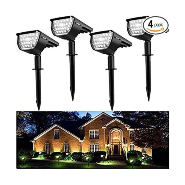 Jior 32 luces solares LED 2 en 1 para exteriores_1