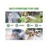 Boersite Adaptador de manguera de jardín flexible de 0.8