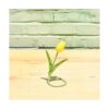 Mandys 20 flores artificiales de color amarillo flores_6