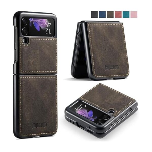 Funda de piel para Samsung Galaxy Z Flip 3 5G Galaxy Z_1