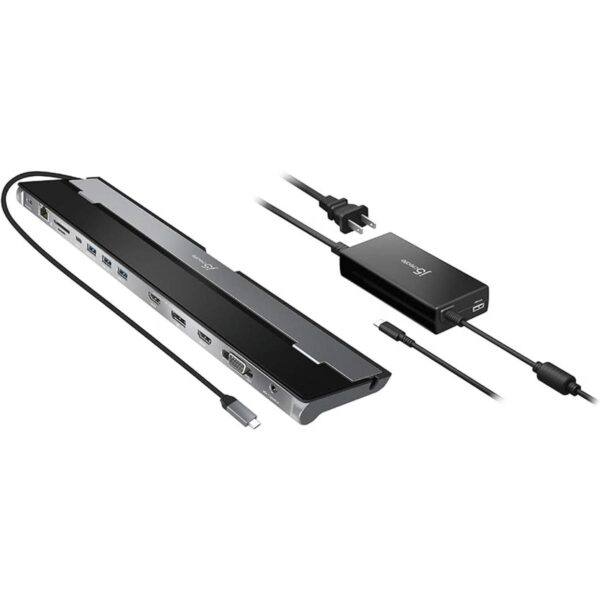 j5create Estación de acoplamiento USB tipo C con cargador_1