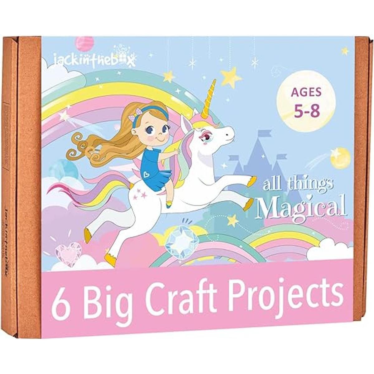 jackinthebox Artesanía de unicornio para niños de 4 a 8