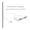 Adaptador Mini DisplayPort a Dual DisplayPort JDA146_3