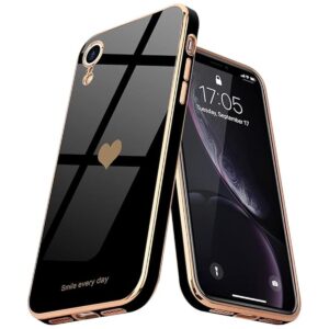 Teageo Funda compatible con iPhone Xr para mujeres y_1