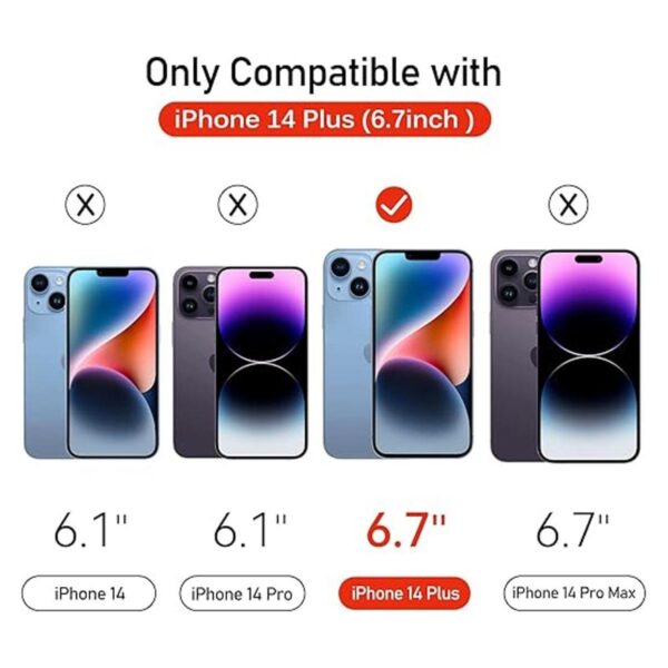 iVoler Vidrio templado para iPhone 14 Plus de 6.7_2