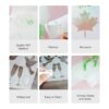 40 plantillas para pintura de cartas reutilizables con