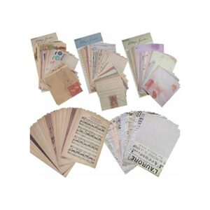 240 piezas 5 juegos vintage álbum de recortes de papel de