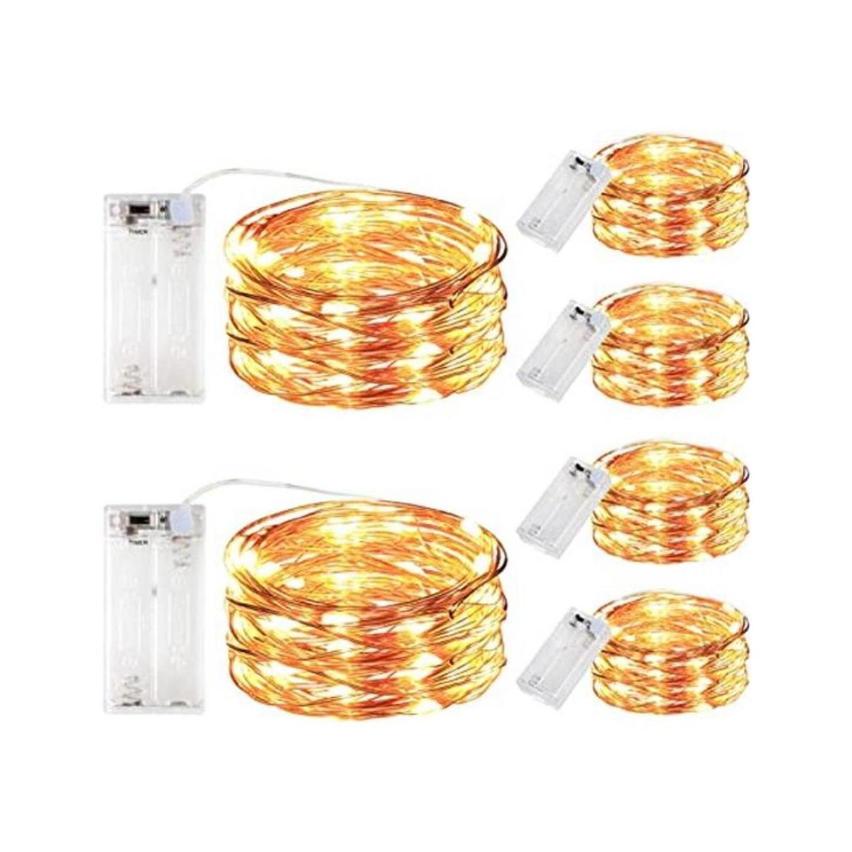 innotree Paquete de 6 luces LED de hadas que funcionan con