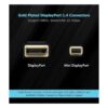 Infinnet Mini DisplayPort a DisplayPort 1.4 1.4a Cable 8K_3