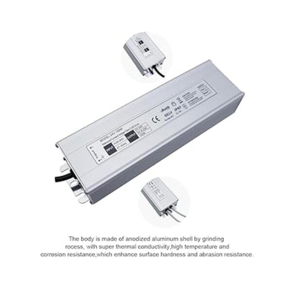 inShareplus Fuente de alimentación LED 24 V 150 W IP67_2