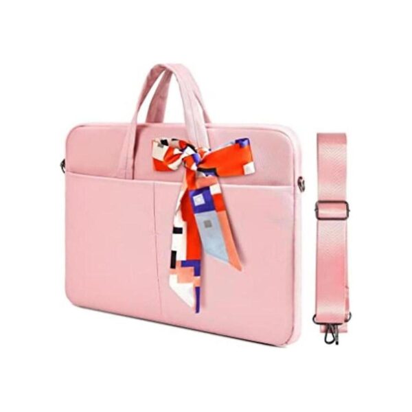 Maletín de hombro para laptop de 15.6 pulgadas para mujer_1