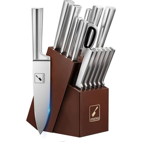 imarku Juego de cuchillos de cocina de 15 piezas_1