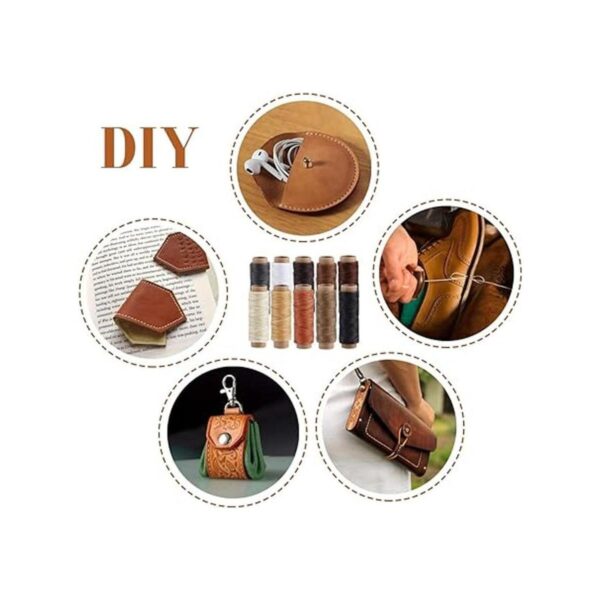 Kit de costura de cuero ilauke 31 piezas de cuero