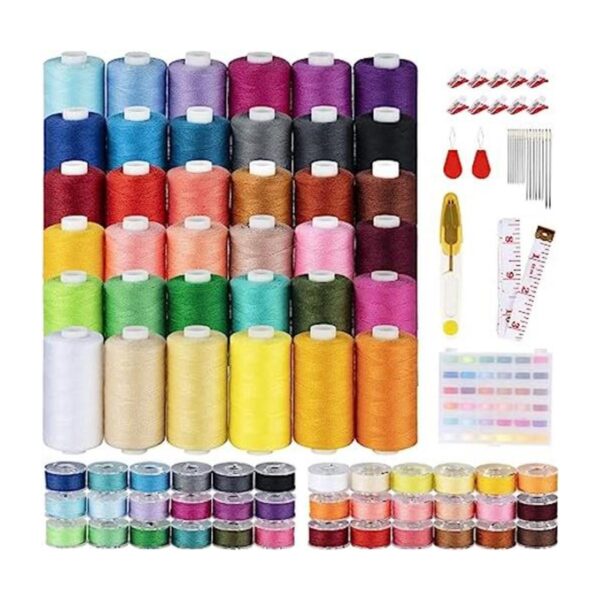 ilauke 72 hilos de coser 700 yardas bobinas