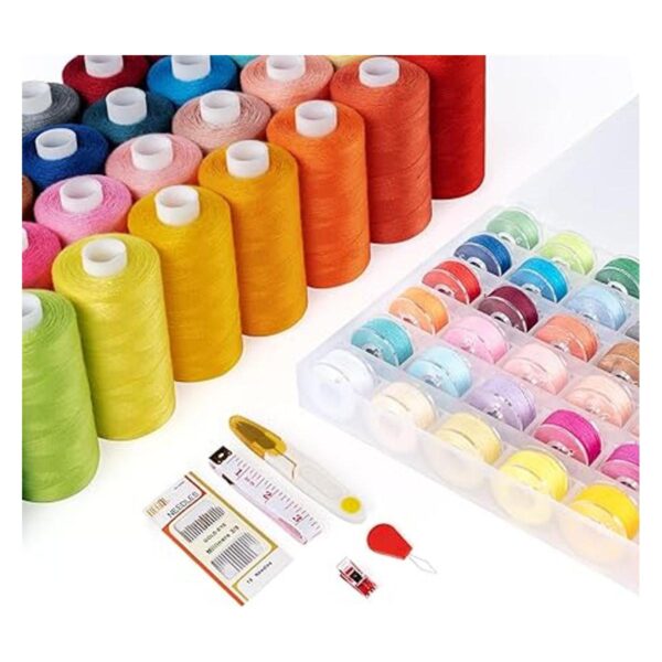 ilauke 72 hilos de coser 700 yardas bobinas
