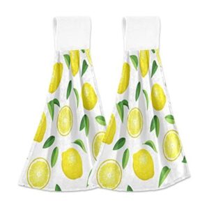 Summer Fresh Lemons Juego de 2 toallas de cocina