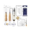 Kit de costura de cuero ilauke 31 piezas de cuero