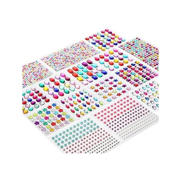 Jewel 1852 pegatinas autoadhesivas para manualidades