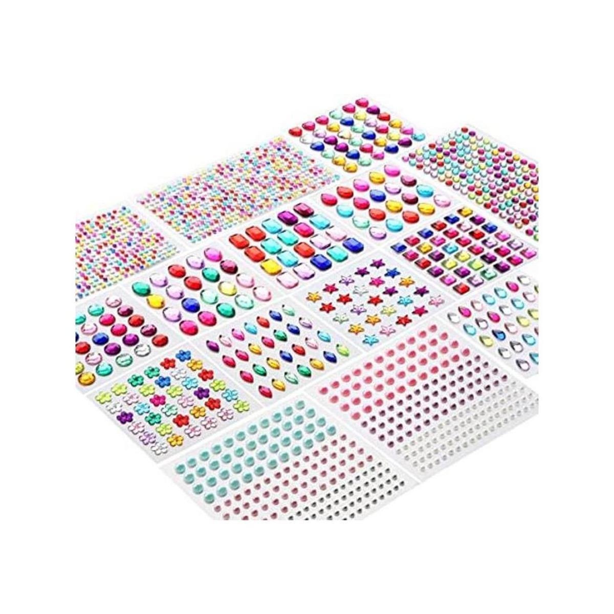 Jewel 1852 pegatinas autoadhesivas para manualidades