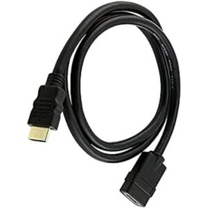 Corto 8Inch 28 AWG HDMI de alta velocidad macho a hembra_1
