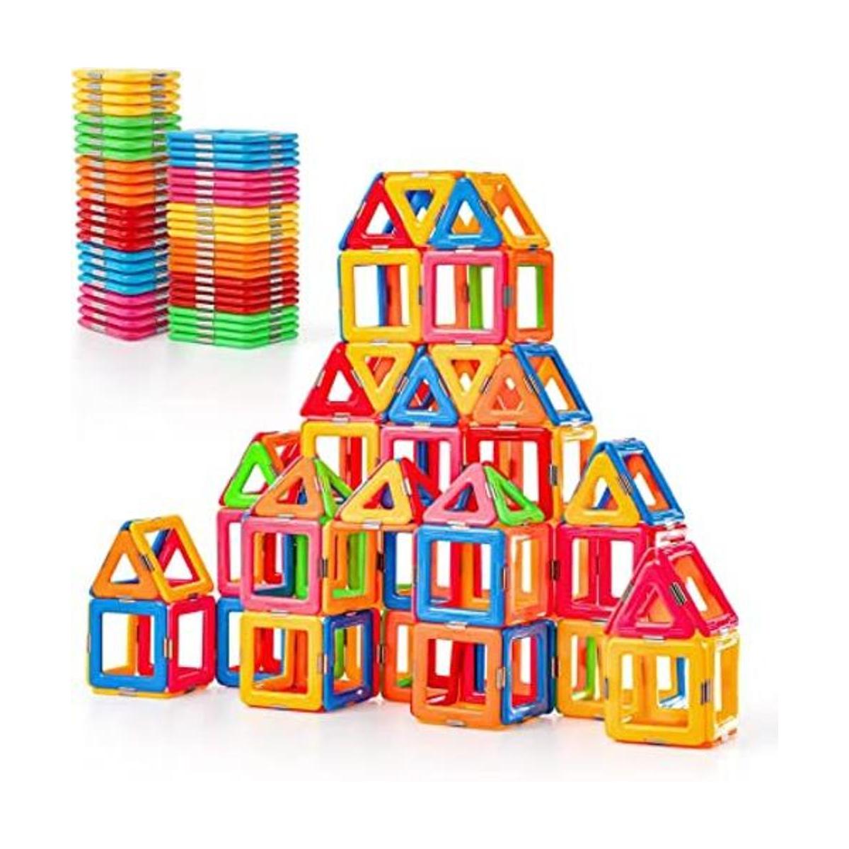 IDOOT Bloques de construcción de azulejos magnéticos para