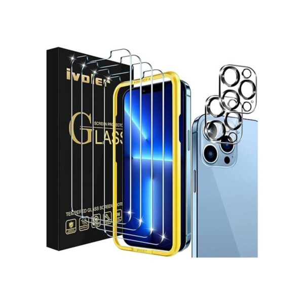 iVoler Paquete de 4 Protector de pantalla compatible con_1
