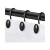 Ganchos para cortina de ducha anillos decorativos para_1