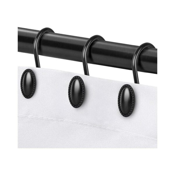 Ganchos para cortina de ducha anillos decorativos para_1