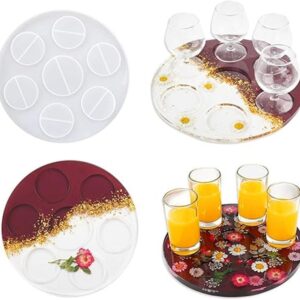 iSuperb Soporte para copa de vino de resina para soporte