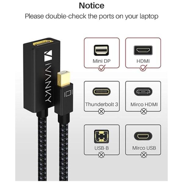 iVANKY 4K Active Mini DisplayPort to HDMI Adapter 4K_2