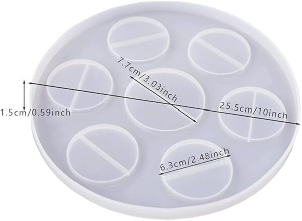iSuperb Soporte para copa de vino de resina para soporte