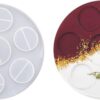 iSuperb Soporte para copa de vino de resina para soporte