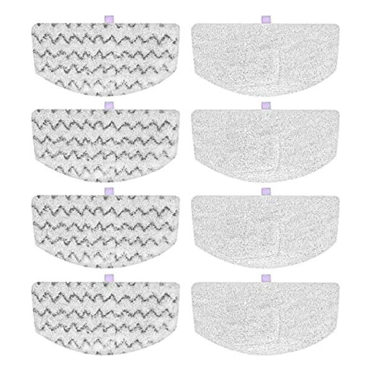 iSingo Paquete de 8 almohadillas para trapeador de vapor