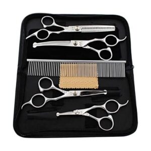iSeaFly Kit de aseo para perros punta redonda de