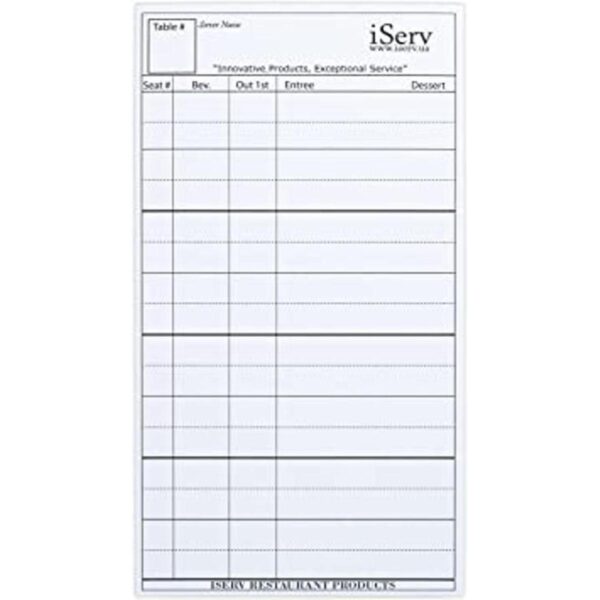 Iserv para Pads 10 unidades para servidorescamareros_1