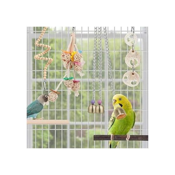 Juguetes para pájaros perca de pájaros jaula de pájaros