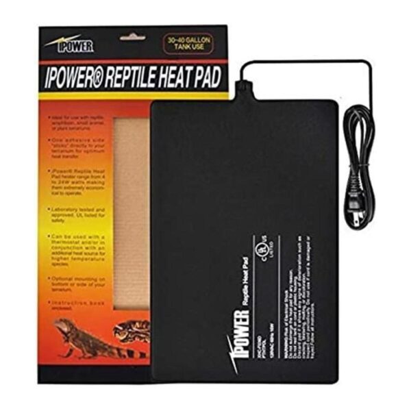 iPower Alfombrilla de calor para reptiles 8 x 12_1