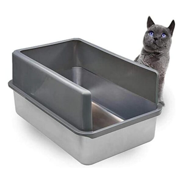 iPrimio Ultimate Stainless Steel Cat XL Caja de arena_1