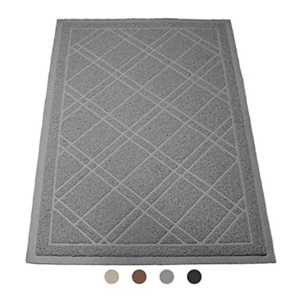 iPrimio Tapete de caja de arena para gatos con diseño a_1