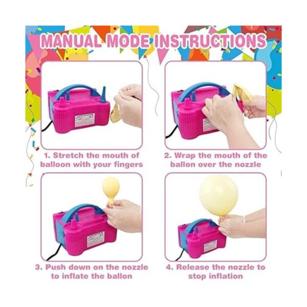 Kit de arco de globos con bomba de globos 170 piezas de_6