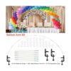 Kit de arco de globos con bomba de globos 170 piezas de_5