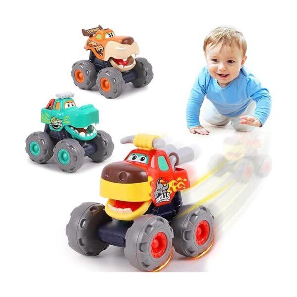 iPlay iLearn Monster Trucks de juguete para niños_1