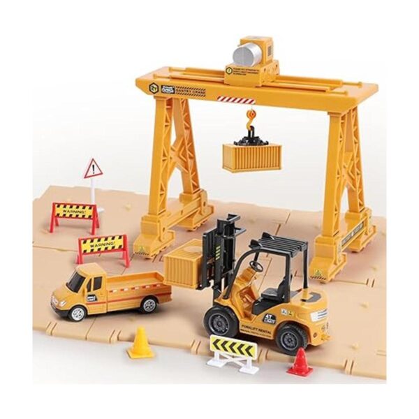 iPlay iLearn Set de camiones de construcción de juguete_2