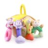 iPlay iLearn 4 juguetes de sonajero suaves para bebés_1